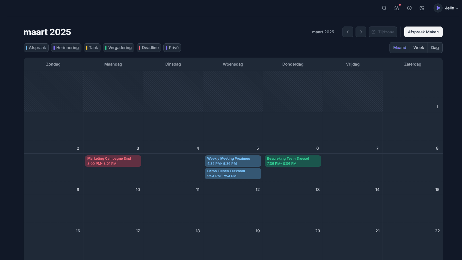 Slim Agenda Systeem